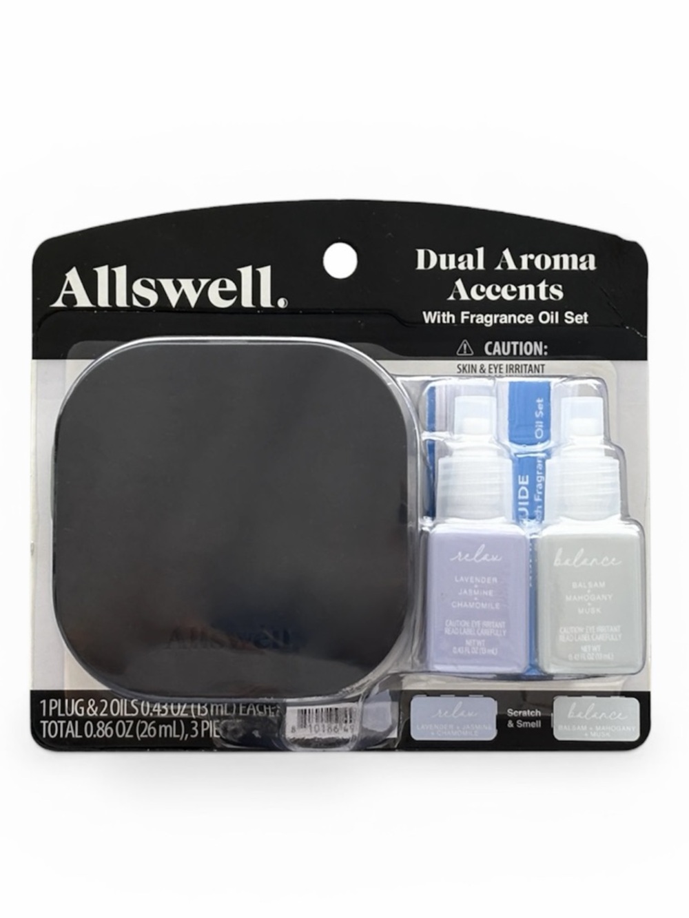 Plug In Allswell Dual Fragrance Bundle with 2 Oils Lavendar Relax & Balance OW